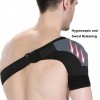 Fashion Single Elastic Shoulder Support Brace Support Belt Male Shoulder Pad