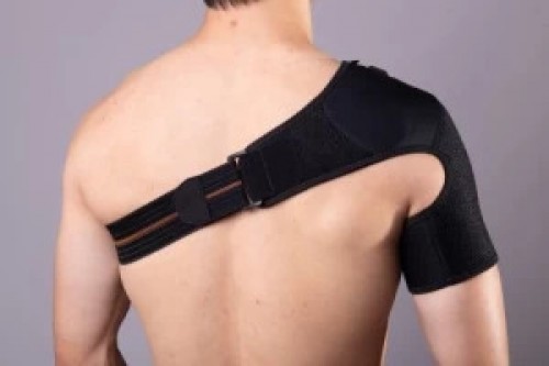 Customized Clavicle Posture Protect Wrap Medical Shoulder Support Brace Belt With Pressure Pad