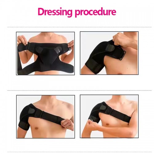 Orthopedic Shoulder Support Brace Adjustable Fitness Shoulder Protector Safety Belt Shoulder Protect